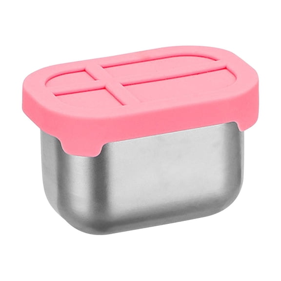 Jubipavy Food Containers Food Storage Storage Containers Snack Containers Containers for Food 304 Stainless Steel Crispers Bento For Dipping Dishs