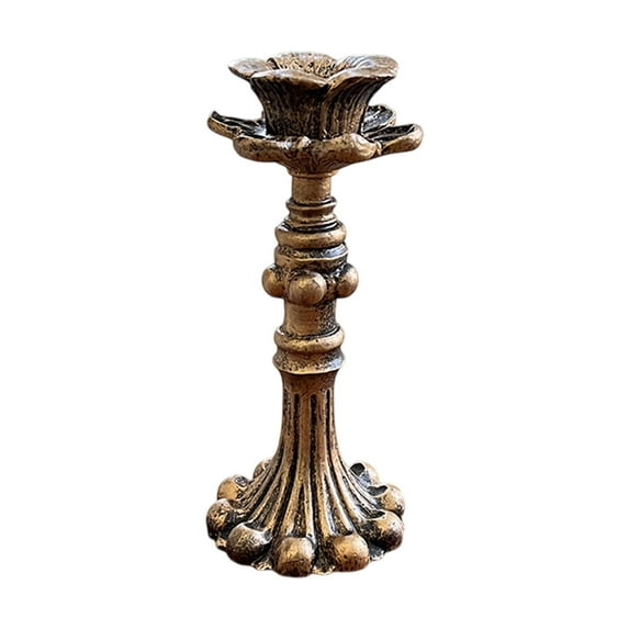 Jubipavy Gold Candlestick Holders Candle Holders Candlestick Thicker Metal Candle Sticks Set For Wedding Christmas Party Dining Table Table Centerpiece Decor