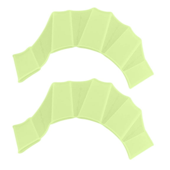 Jubipavy Hand Swimming Fins Flippers Swim Finger Webbed Gloves Glove Plus Plus Neon Tube Summer Saving