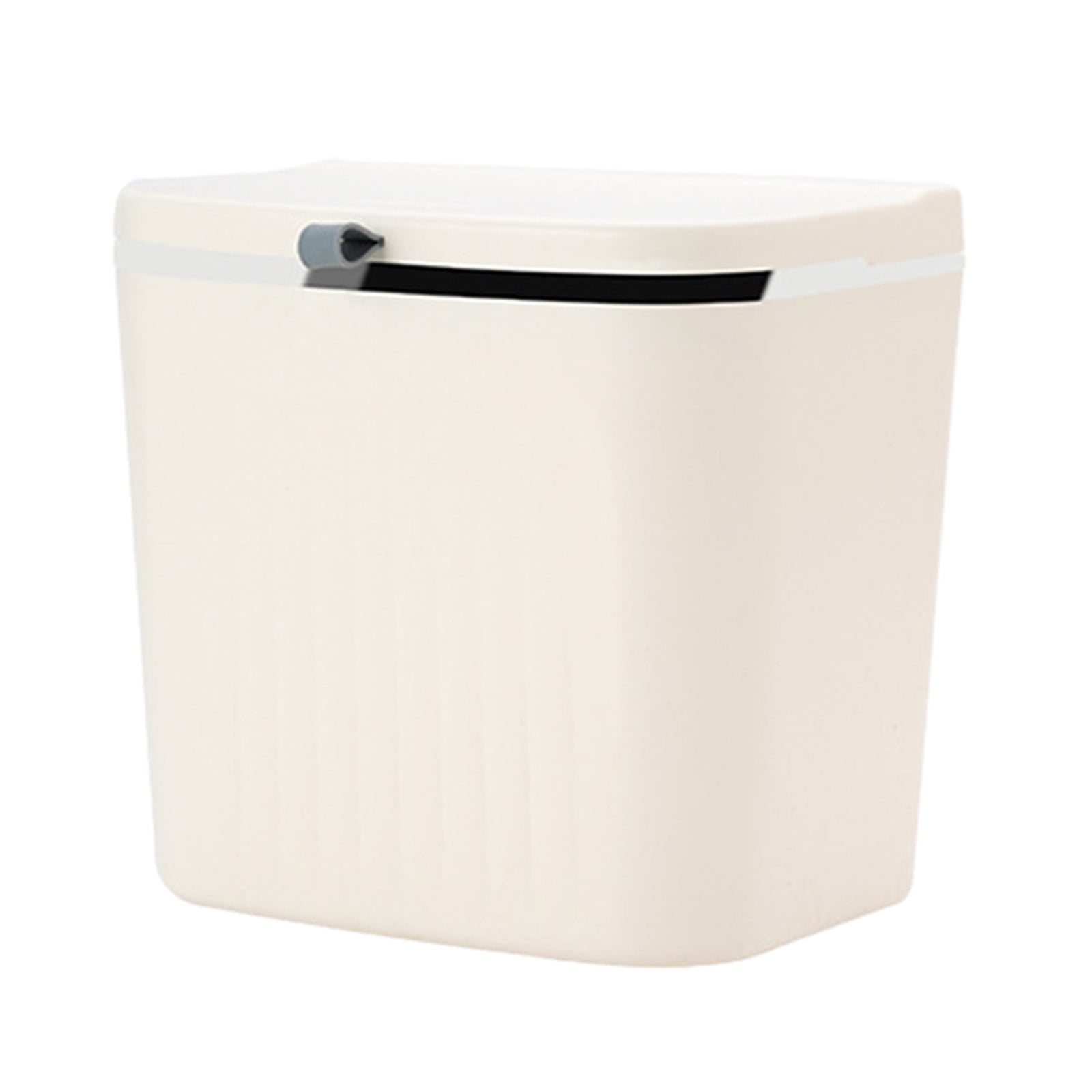 Jubipavy Hanging Trash Can with Lid Kitchen Cabinet Door Hanging Trash Can Cover Cabinet Trash Can Door Hanging Trash Can Under Sink Door Trash Can RV Bathroom
