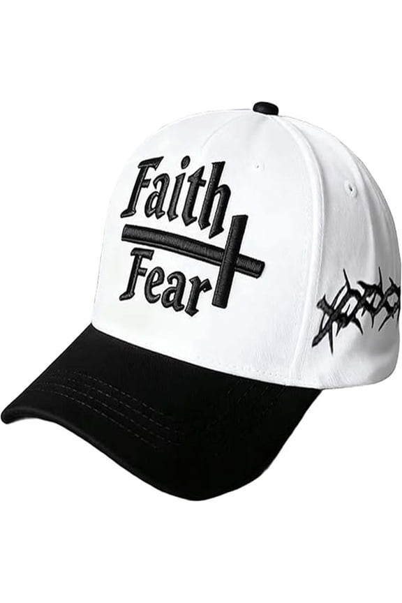 Hat Sports Hat Casual Hat Baseball Hat Baseball Cap Hats for Women Gaps for Men The Hat Of Over Fear Inspirational Baseball Cap Cap For Daily Wear