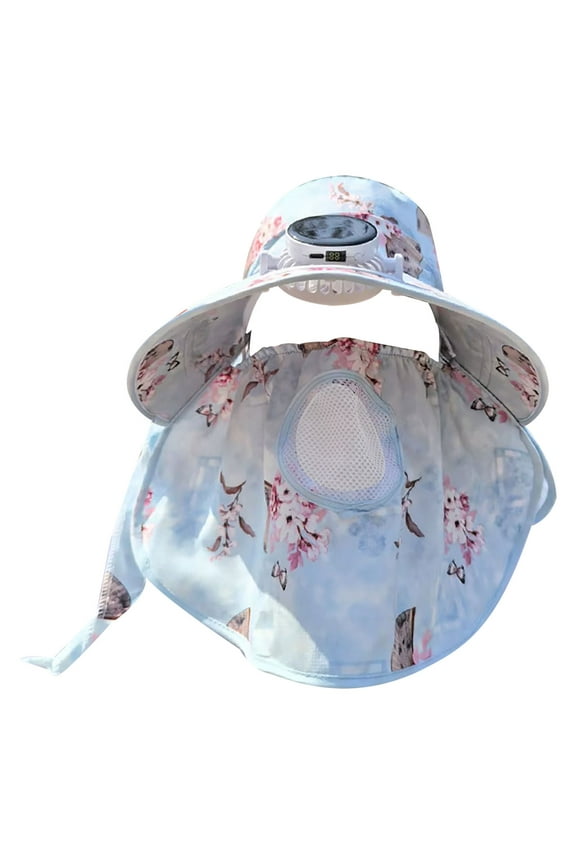 Hat Wide Solar Fan Outdoor Fishing Hat Women Sun Hat With Solar Fan Outdoors Hats 3 Speed Adjustable Fan Hat Women Outdoor Wide Sun Hat With Solar Fan