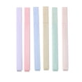 thumbnail image 1 of Jubipavy Highlighters Assorted Colors Box Of 6 Originality Doodle Light Highlighter Soft Tip Handwriting Pens Warm Color Eye Care Color Emphasis Markers, 1 of 6