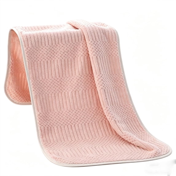 Jubipavy Honeycomb Microfiber Hand Towel 29.5 x 13.7 in, Ultra Soft Absorbent Face Towel, Quick-Dry Towel with Hanging Loop for Bathroom Home Gym