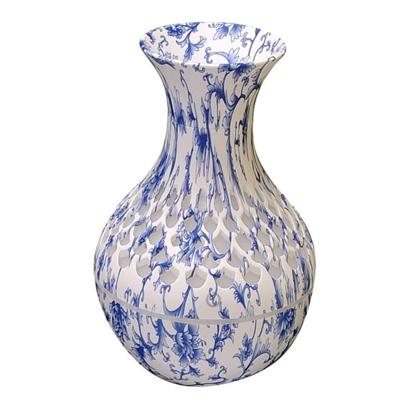 Jubipavy Humidifier Blue And White Porcelain Vase Humidifier Desktop Mini Air Humidifier Portable Aromatherapy Ornament