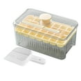 thumbnail image 1 of Jubipavy Ice Trays Ice Cubes Tray With Lid And Bin 28 Pcs Square Ice Cubes Molds With Ice Scoop,Easy Release & Save Space Ice Cubes Storage Container Set, 1 of 7