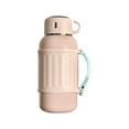 thumbnail image 1 of Jubipavy Insulated Water Bottle Sulated Gallon Jug With Handle Stainless Steel Large Double Vacuum Water Bottle For Hot Cold Drinks Wide Mouth Sweat Proof Great For Travel Camping Stainless, 1 of 5