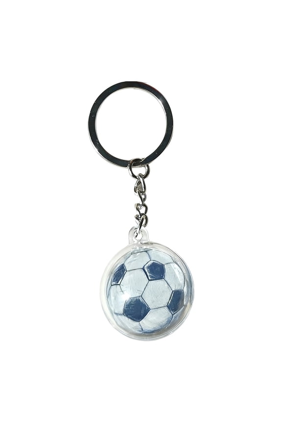 Keychain Accessories 2026 Acrylic Soccer Keychain Fan Merchandise Mini Football Key Ring for Sports Enthusiasts Portable Bag Gift for Soccer Lovers Match Day Decor Collectible