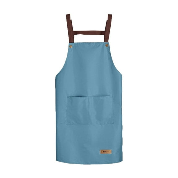 Jubipavy Kitchen Apron Kitchen Apron Multiple Colors Available Waterproofs And Oil Proof Washable Dirt Resistants Suitable For Kitchen Baking Room
