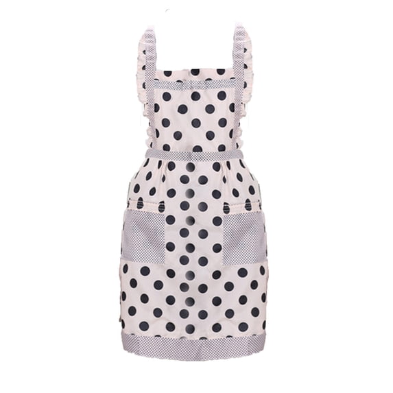 Jubipavy Kitchen Apron Kitchen Cooking Apron With Adjustable Straps Soft Chef Apron With 2 Pockets For Men And Women
