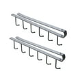 thumbnail image 1 of Jubipavy Kitchenware storage Under Cabinet Hanger Rack Kitchen Paper Roll Towel Hanger Rack Bathroom Organizer, 1 of 5