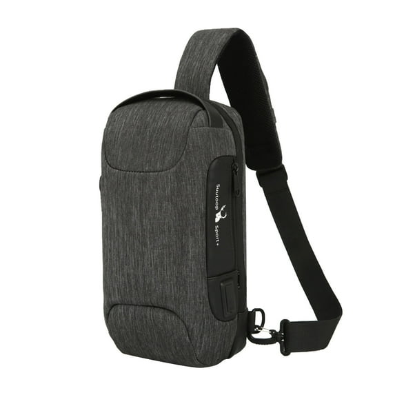 Jubipavy Large Capacity Men's Multi-function Backpack Shoulder Bag Anti-theft Chest Bag Backpack For Outdoor Travel and Sports