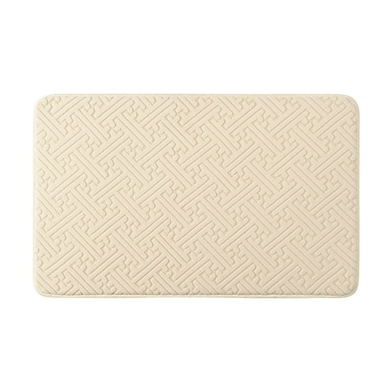 Jubipavy Mat for Home Fleece Solid Color Entrance Mat Bathroom Slip And Absorbent Mat Bathroom Door Mat Household Use
