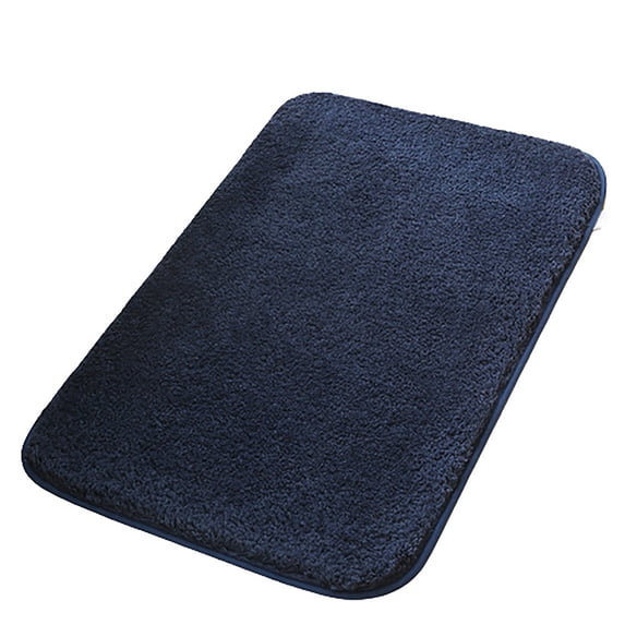 Jubipavy Microfiber Bathroom Rugs Bath Mat Extra Thick Soft And Shaggy Absorbent Non Slip Bath Rugs For Bathroom