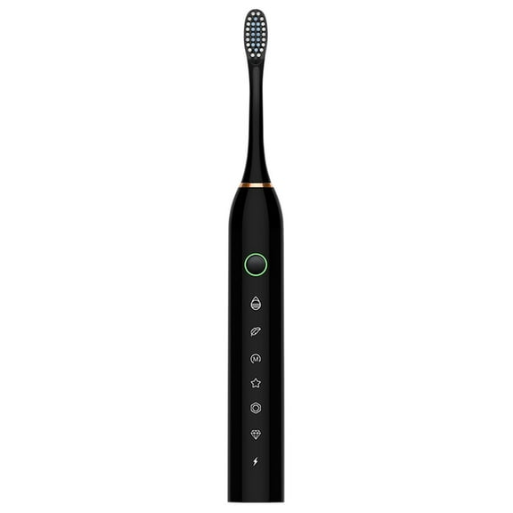 Jubipavy New Electric Toothbrush with 4 Brush Heads with Toothbrush Box 6 Cleaning Modes IPX7 Water Proofing Electric Toothbrush