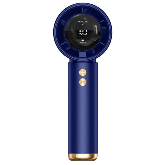 Jubipavy New Handheld Fan With USB Charging 3000mAh Mini Portable Turbo Digital Display Small Fan Summer Saving