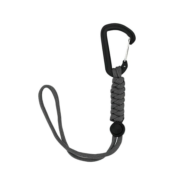 Jubipavy New Outdoor Hook Backpack Mountaineering Chain Key Chain Anti-loss Rope Emergency Umbrella Rope