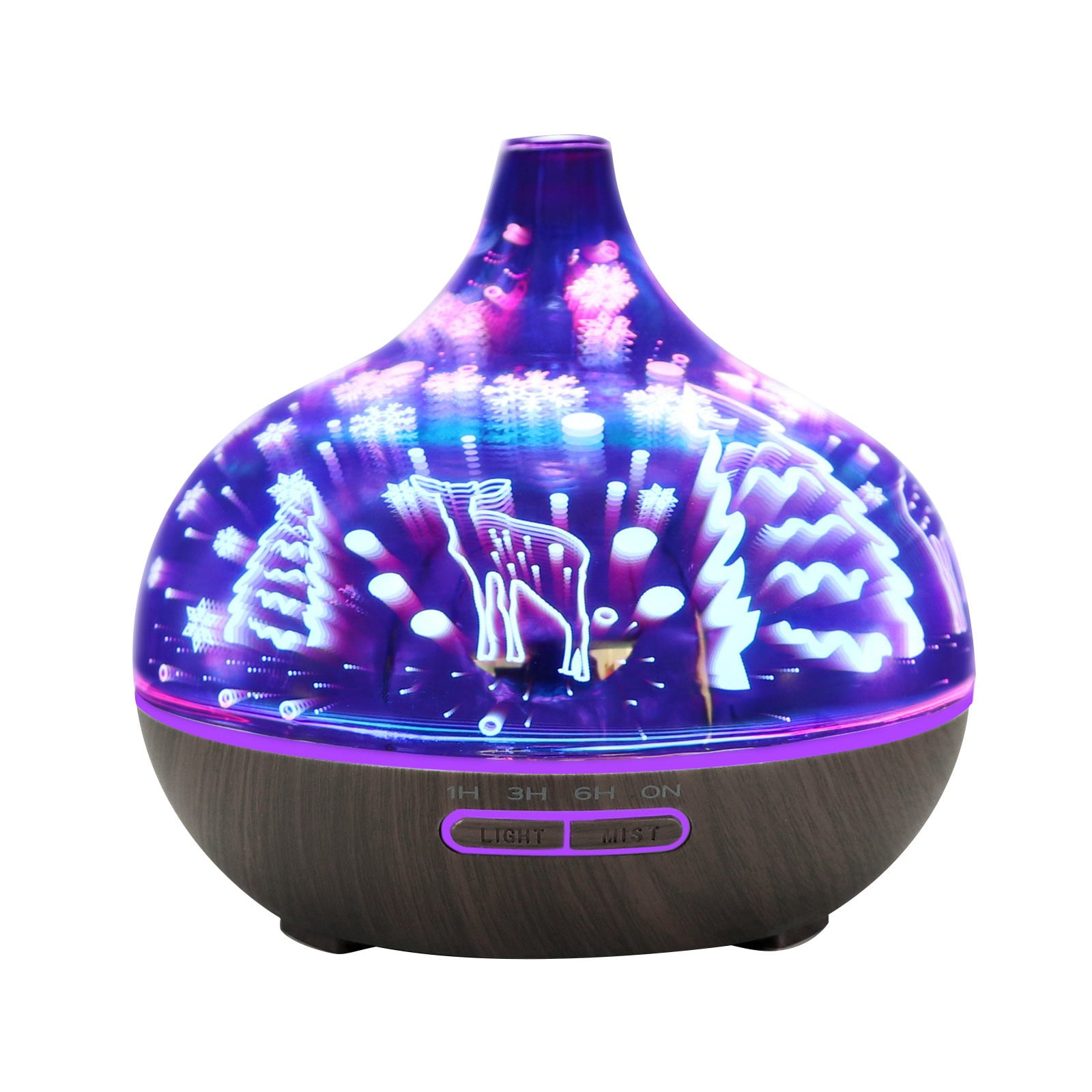 Jubipavy Night Light USB Aroma Diffuser Essential Oil Humidifier Aromatherapy for Bedroom Office Living Room
