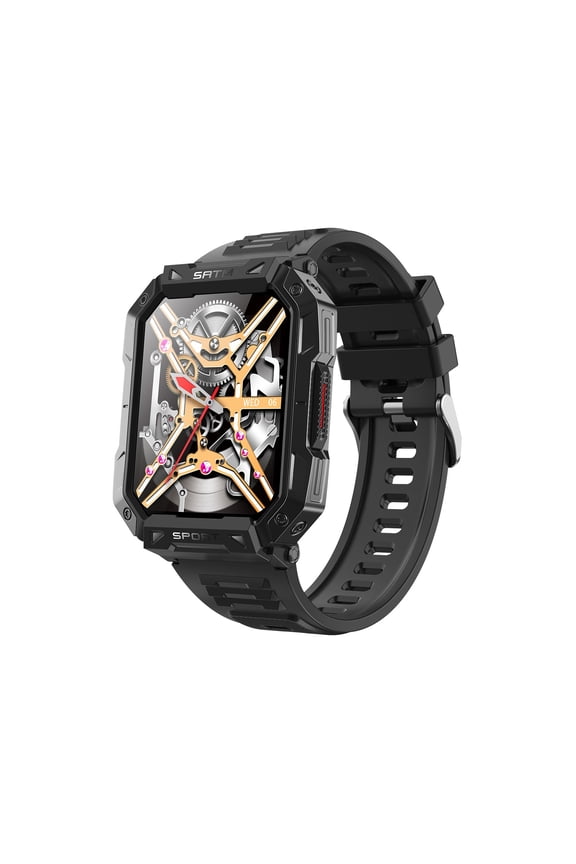 Outdoor Three Prevention Metal Frame Bluetooth Call Sports Bracelet 2.1 Inch High-definition Display Smart Watch