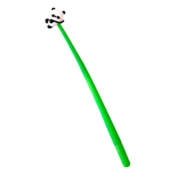 Jubipavy Panda Shaped Gel Pen Silicone Gel Pen Gel Pen Cute Student Writing Pen Office Stationery Pen 2ML