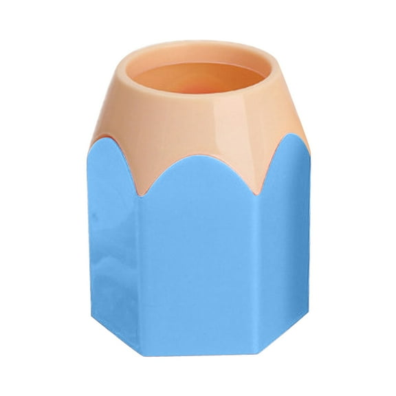 Jubipavy Pencil Holder Large-capacity Pen Holder 1pcs Desktop Storage Pen Pencil Pot Pen Stationery Storage