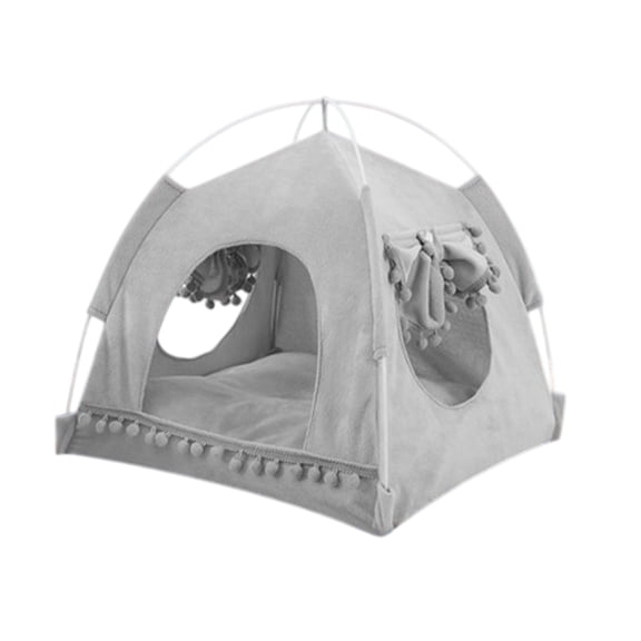 Jubipavy Pet Bed Pet Nests For All Seasons Dog And Cats Nests Foldable And Washable Tent Nests Semi Enclosed Yurt For Small Dogs Pet Mat