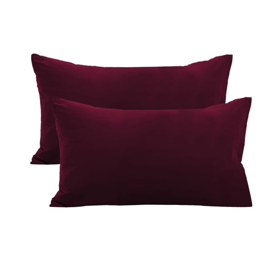 Jubipavy Pillows Cover Brushed Microfiber Standard Pillowcase Non Sliped Moistures Wicking And Wrinkle Resistants