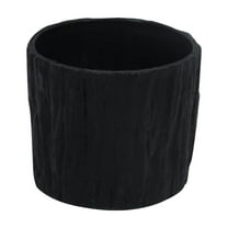 Jubipavy Plant Pots Faux Tree Bark Flower Pot Plastic Planter Pot Indoor Outdoor Plant Container For Succulents Herbs Cactus Available In 4 Colors