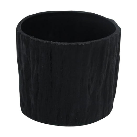 Jubipavy Plant Pots Faux Tree Bark Flower Pot Plastic Planter Pot Indoor Outdoor Plant Container For Succulents Herbs Cactus Available In 4 Colors