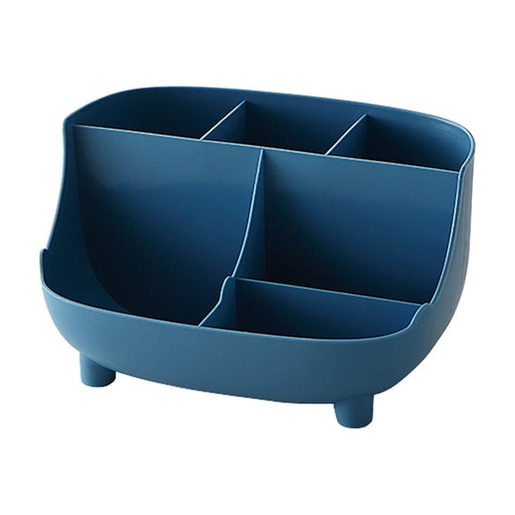 Jubipavy Plastic Pen Holder Desktop Stationery Storage Box Creatives Student Stationery Office Meeting Pen Holders Student Study Large Capacity Pen Holders