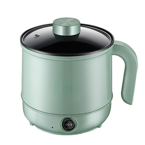 Jubipavy Pot And Pan Cookware Cooker,1.7L Cooker,2 Power Settings,Home Use Non Stick Frying Pan,Portable Traveling Cooker