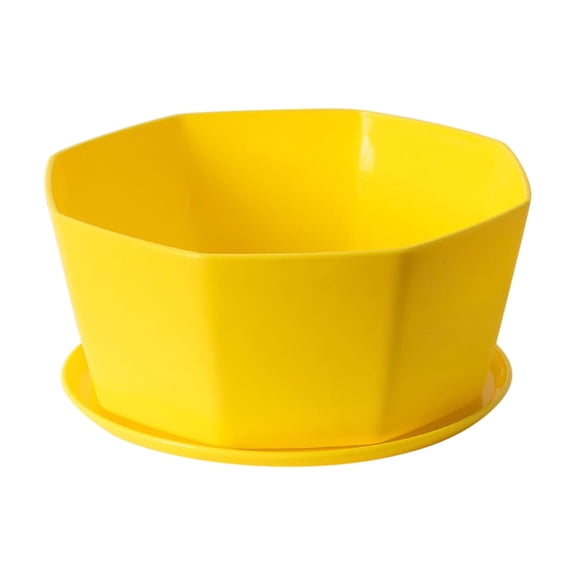Jubipavy Resin Plastic Fleshy Flower Pot Balcony Potted Green Radish Plant Imitation Ceramic With Bottom Support Thickened Small