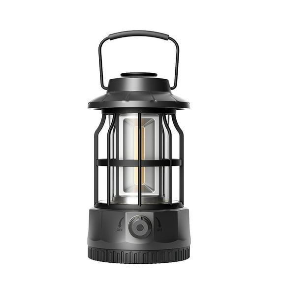 Jubipavy Retro Camping Light Tent Light Portable Rechargeable Lights Multifunctional Light with Battery