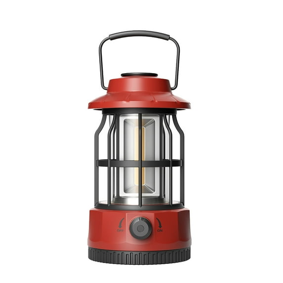 Jubipavy Retro Camping Light Tent Light Portable Rechargeable Lights Multifunctional Light with Battery