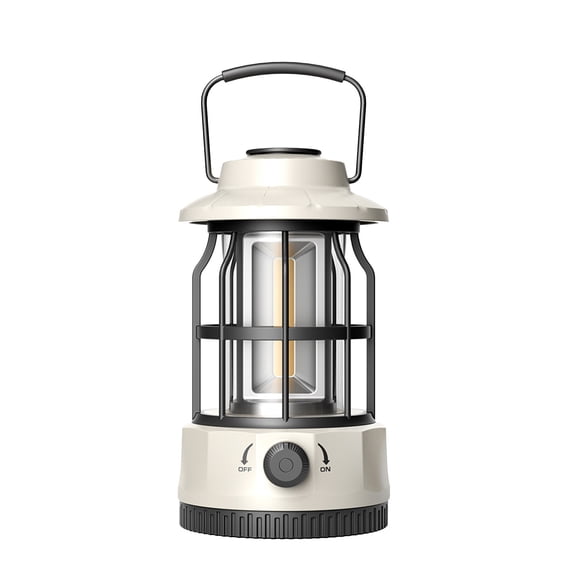 Jubipavy Retro Camping Light Tent Light Portable Rechargeable Lights Multifunctional Light with Battery