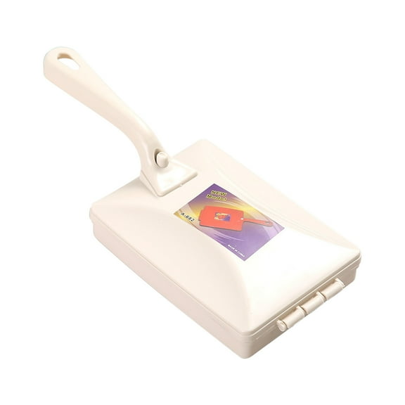 Jubipavy Roller Lint Brush Double Roller Lint Brush With Storage Bin Handle Suitable For Sofa Bed Carpet Home Saving
