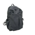 thumbnail image 1 of Jubipavy Schoolbag For Male College Students Ins Trendy Cool Casual Large Capacity Backpack For Junior High School Students And High School Students Travel Backpa Openning Season Sale, 1 of 6