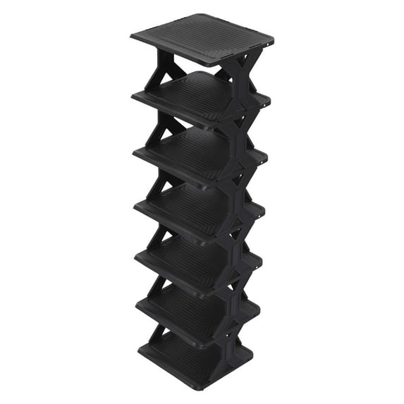 Jubipavy Shoe Storage Shoe Rack Simples Multi Layer Dusts Proof Shoe Cabinet Under The Table Saving Space At The Door