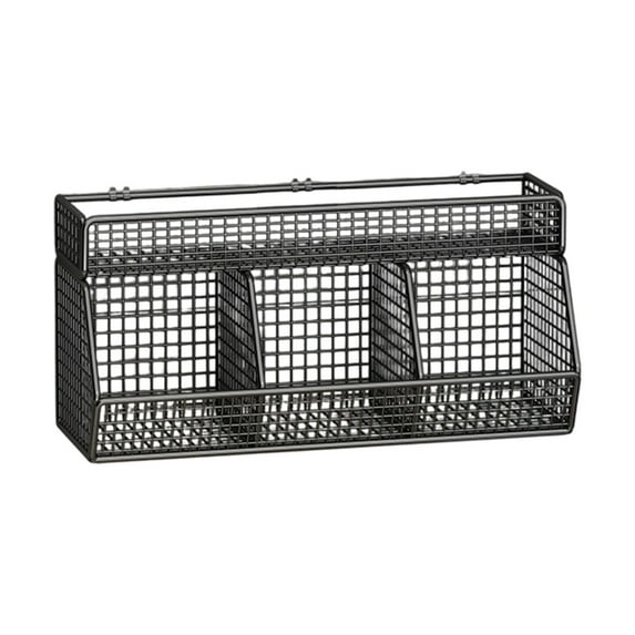 Jubipavy Sink Rack No Drill Kitchen Storage Basket Wall Mounted Organizer Spice Rack Hanging Basket Pantry Shelf Space Saving Storage For Home Bathroom