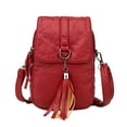 thumbnail image 1 of Jubipavy Small Satchel Phone Wallet Mini Satchel Shoulder Wallet With Credit Card Slot Women's Crossbody Bags Ladies Fashion Simple Bag, 1 of 6