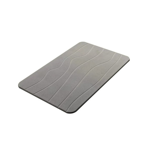 Jubipavy Soft Diatomaceous Earth/Crystal Velvet Floor Mat For Household Bathroom Slip And Dry- Quick Drying Foot Mat Bathroom Door Mat Home Sales