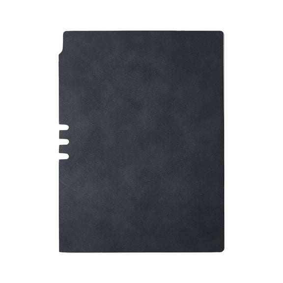 Jubipavy Solid Color Diary Thick Work Notebook A5 Perforated Notebook 200 Pages 8.34x6.18in 80g Hardcover Notebook Opening Season Saving