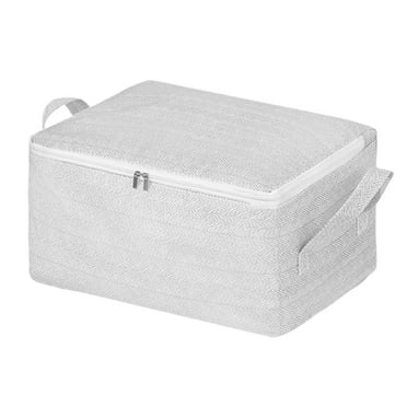 Jubipavy Storage Bag With Reinforced Handles Extra Large Storage Bags For Clothes Tote Bag with Double Zipper For Space Saving