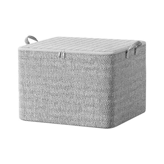 Jubipavy Storage Containers Large-Capacity Greys Arrows Wave Non-Woven Storage Bag Quilt And Clothes Organizer For Home Closets