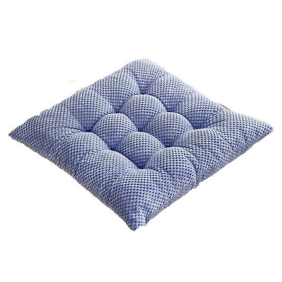 Jubipavy Thickened Chair Cushion Fart Cushion Office Sedentary Chair Cushion Student Seat Cushion Bedroom Ground Rice Futon Cushion Home Clearance