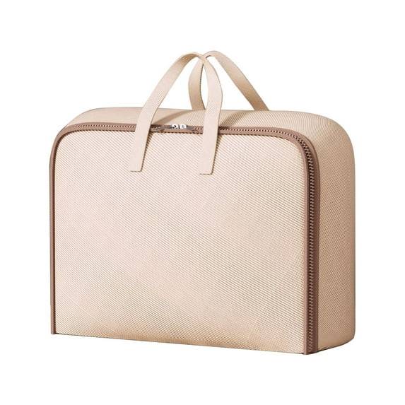 Jubipavy Thickened Storage Bag With Reinforced Handles and Double Zipper Extra Large Storage Bags For Space Saving Travel