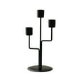 thumbnail image 1 of Jubipavy Three-headed Candlestick Candle Stand Modern Structure With Sturdy Base Ideal For Home Decor Dining Table Centerpieces Weddings Events And Gift Giving, 1 of 6