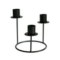 thumbnail image 1 of Jubipavy Three-headed Candlestick Candle Stand Modern Structure With Sturdy Base Ideal For Home Decor Dining Table Centerpieces Weddings Events And Gift Giving, 1 of 6