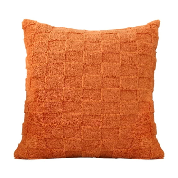 Jubipavy Throw Pillows Furry Pillow Set Shu Velvet Living Room Sofa Cushion Office Backrest Lumbar Pillow Cushion