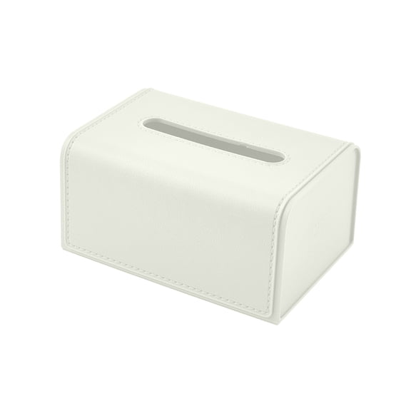Jubipavy Tissue Storage Matt Leather Tissue Box Household Spring Tissue Box Office Living Room Bedroom Corner Cabinet Napkin Box